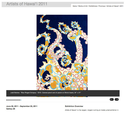 Judd Boloker - Artists of Hawaii 2011 Exhibition